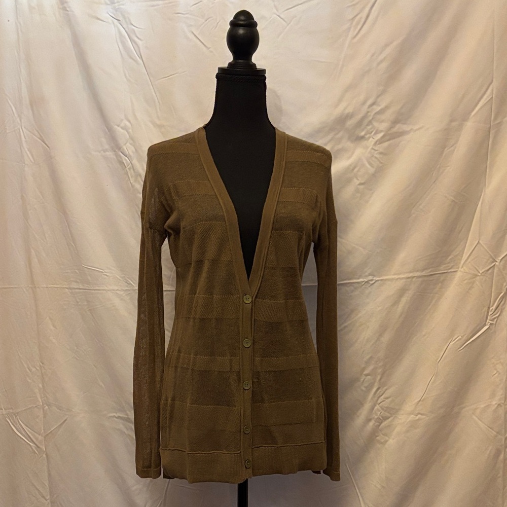 Old Navy Army Green Women's Cardigan Sweater